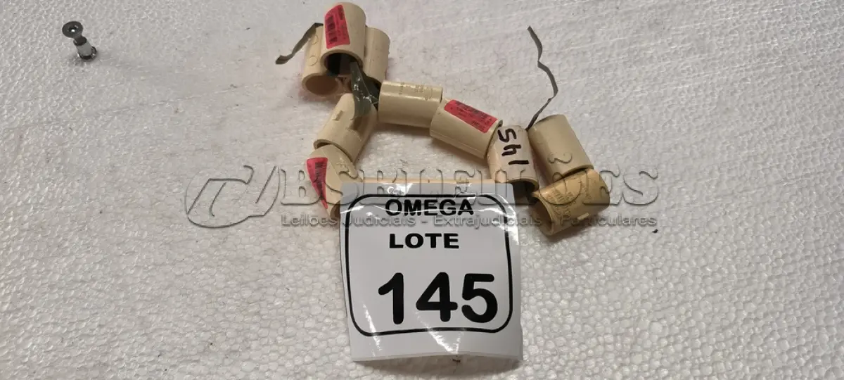 LOTE 145 - 08 LUVAS SOLD. CPVC - Ø 22MM. (NO ESTADO EM QUE SE ENCONTRA. SUJEITO A AVARIAS OCULTAS/VISÍVEIS.)