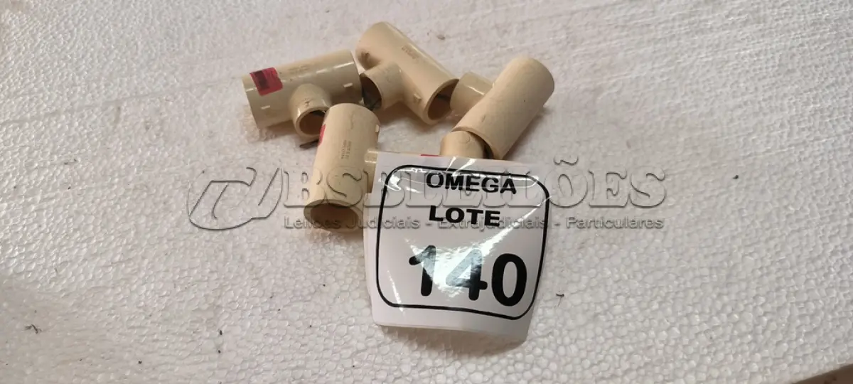 LOTE 140 - 04 TÊS SOLD. CPVC COM REDUÇÃO - Ø 28 X 22MM. (NO ESTADO EM QUE SE ENCONTRA. SUJEITO A AVARIAS OCULTAS/VISÍVEIS.)