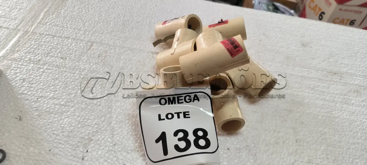 LOTE 138 - 07 TÊS SOLD. CPVC - Ø 28MM. (NO ESTADO EM QUE SE ENCONTRA. SUJEITO A AVARIAS OCULTAS/VISÍVEIS.)