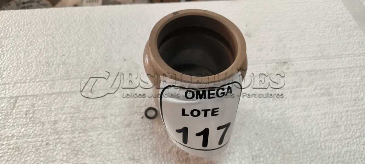 LOTE 117 - 01 ADAPTADOR (LR) COM REDUÇÃO - Ø 85 X 75MM - PVC MARROM. (NO ESTADO EM QUE SE ENCONTRA. SUJEITO A AVARIAS OCULTAS/VISÍVEIS.)