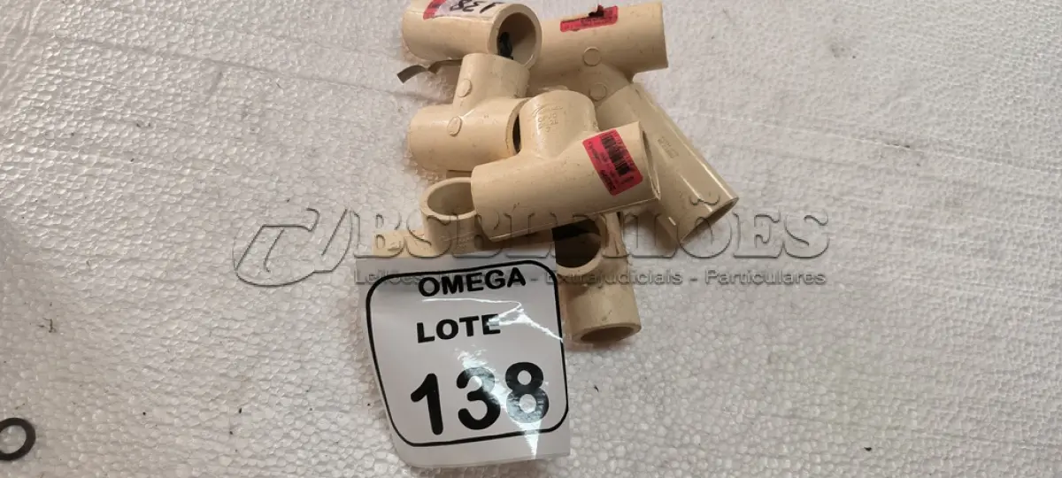 LOTE 138 - 07 TÊS SOLD. CPVC - Ø 28MM. (NO ESTADO EM QUE SE ENCONTRA. SUJEITO A AVARIAS OCULTAS/VISÍVEIS.)