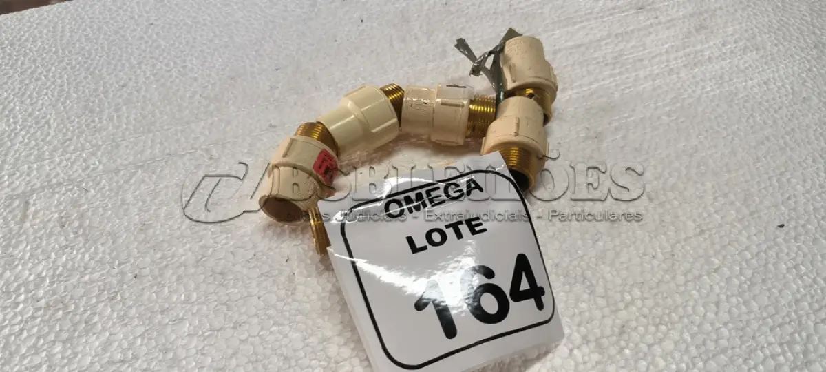LOTE 164 - 07 CONECTORES DE TRANSIÇÃO MACHO CPVC - Ø 22 X 3/4. (NO ESTADO EM QUE SE ENCONTRA. SUJEITO A AVARIAS OCULTAS/VISÍVEIS.)