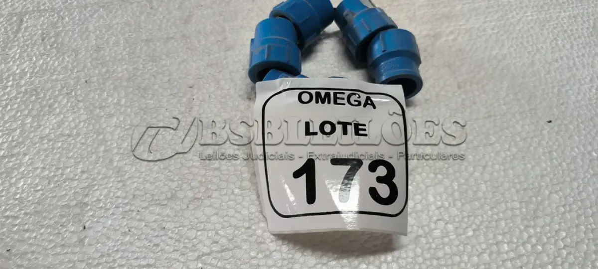 LOTE 173 - 06 ADAPTADORES (LR) AZUL - Ø 24 X 3/4. (NO ESTADO EM QUE SE ENCONTRA. SUJEITO A AVARIAS OCULTAS/VISÍVEIS.)