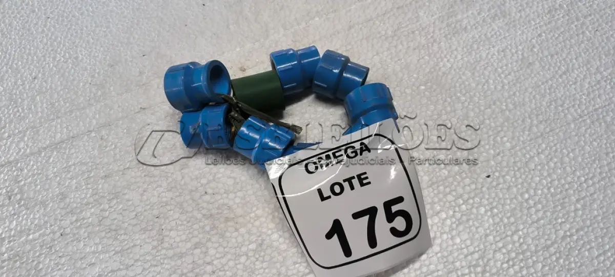 LOTE 175 - 08 ADAPTADORES (LR) AZUL - Ø 24 X 3/4. (NO ESTADO EM QUE SE ENCONTRA. SUJEITO A AVARIAS OCULTAS/VISÍVEIS.)