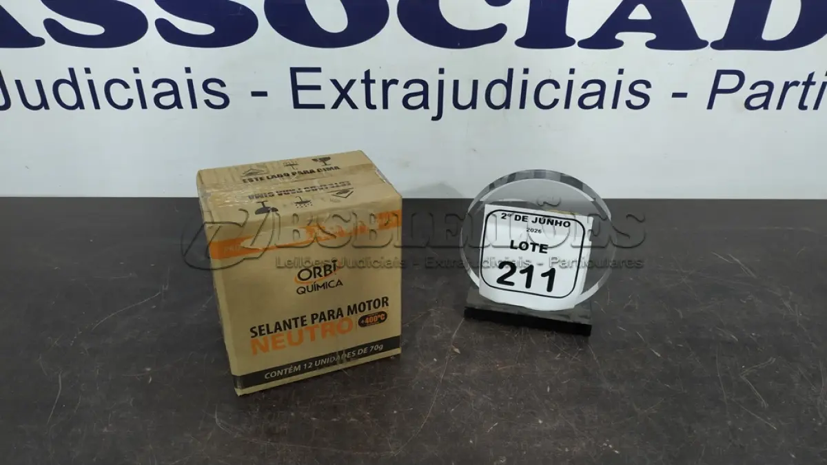 LOTE 211 - 12 BISNAGAS DE ADESIVO DE SILICONE NEUTRO DE 70G MARCA ORBI QUÍMICA. (NO ESTADO) ATENÇÃO! FAZER A VISITAÇÃO ANTES DE ARREMATAR, NÃO SABEMOS SE FUNCIONA, LEILÃO NÃO TEM GARANTIA E NEM DEVOLUÇÃO, SUJEITO A POSSÍVEIS AVARIAS VISÍVEIS/OCULTAS E/OU AUSÊNCIA DE COMPONENTES.