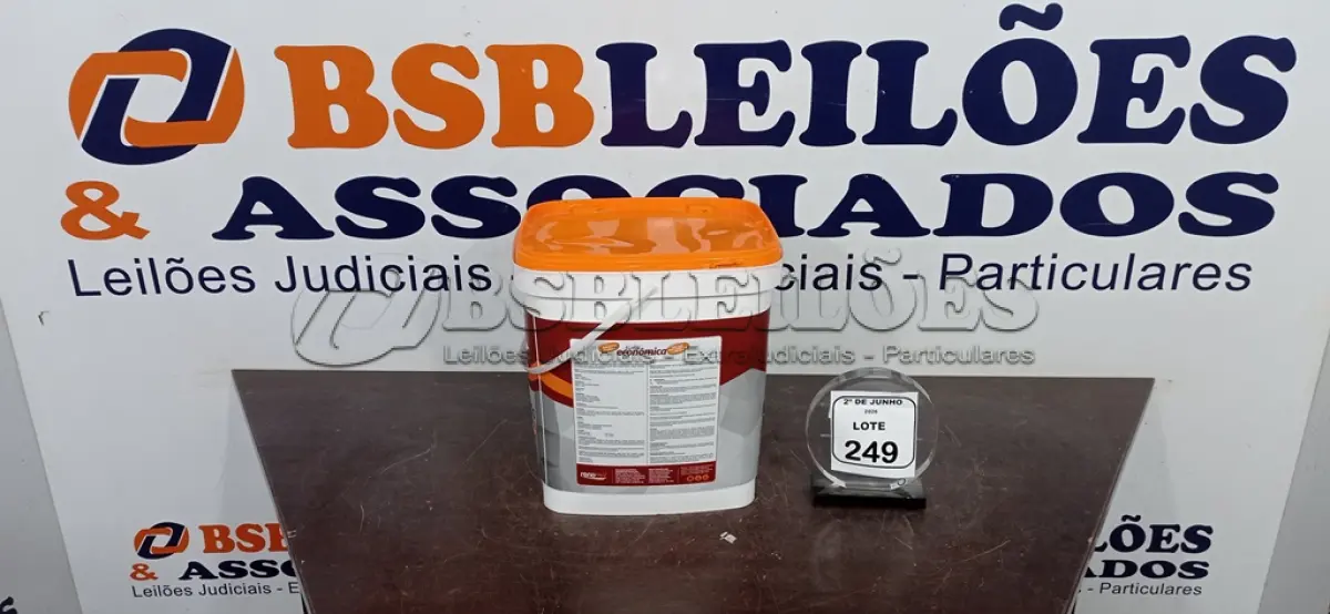 LOTE 249 - 01 BALDE DE SELADOR ACRÍLICO 16L INTERIOR/EXTERIOR MARCA RENOCRIL. (NO ESTADO) ATENÇÃO! FAZER A VISITAÇÃO ANTES DE ARREMATAR, NÃO SABEMOS SE FUNCIONA, LEILÃO NÃO TEM GARANTIA E NEM DEVOLUÇÃO, SUJEITO A POSSÍVEIS AVARIAS VISÍVEIS/OCULTAS E/OU AUSÊNCIA DE COMPONENTES.