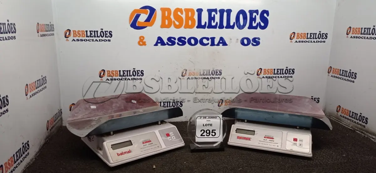 LOTE 295 - 02 BALANÇAS PEDIÁTRICAS MODELO ELP-25BB MARCA BALAMAX. (NO ESTADO) ATENÇÃO! FAZER A VISITAÇÃO ANTES DE ARREMATAR, NÃO SABEMOS SE FUNCIONA, LEILÃO NÃO TEM GARANTIA E NEM DEVOLUÇÃO, SUJEITO A POSSÍVEIS AVARIAS VISÍVEIS/OCULTAS E/OU AUSÊNCIA DE COMPONENTES.