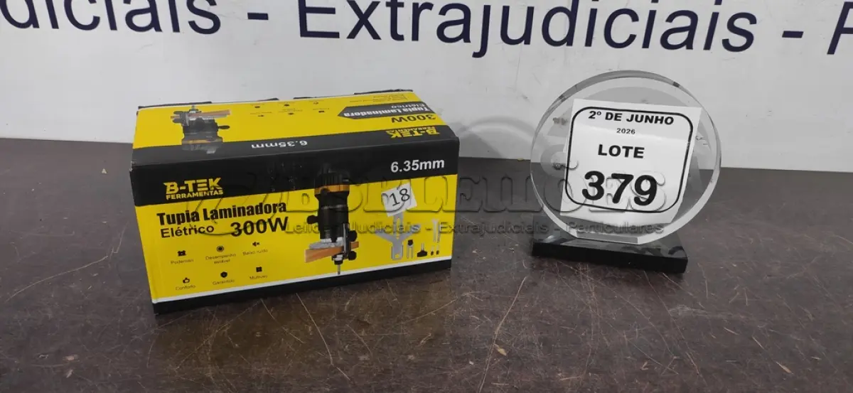 LOTE 379 - 01 TUPIA LAMINADORA 300W 220V MARCA BOMVINK (NOVO). (NO ESTADO) ATENÇÃO! FAZER A VISITAÇÃO ANTES DE ARREMATAR, NÃO SABEMOS SE FUNCIONA, LEILÃO NÃO TEM GARANTIA E NEM DEVOLUÇÃO, SUJEITO A POSSÍVEIS AVARIAS VISÍVEIS/OCULTAS E/OU AUSÊNCIA DE COMPONENTES.