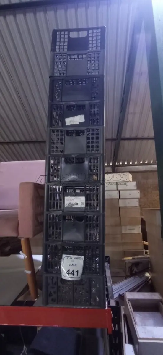 LOTE 441 - 10 CESTAS ORGANIZADORAS. (NO ESTADO) ATENÇÃO! FAZER A VISITAÇÃO ANTES DE ARREMATAR, NÃO SABEMOS SE FUNCIONA, LEILÃO NÃO TEM GARANTIA E NEM DEVOLUÇÃO, SUJEITO A POSSÍVEIS AVARIAS VISÍVEIS/OCULTAS E/OU AUSÊNCIA DE COMPONENTES.