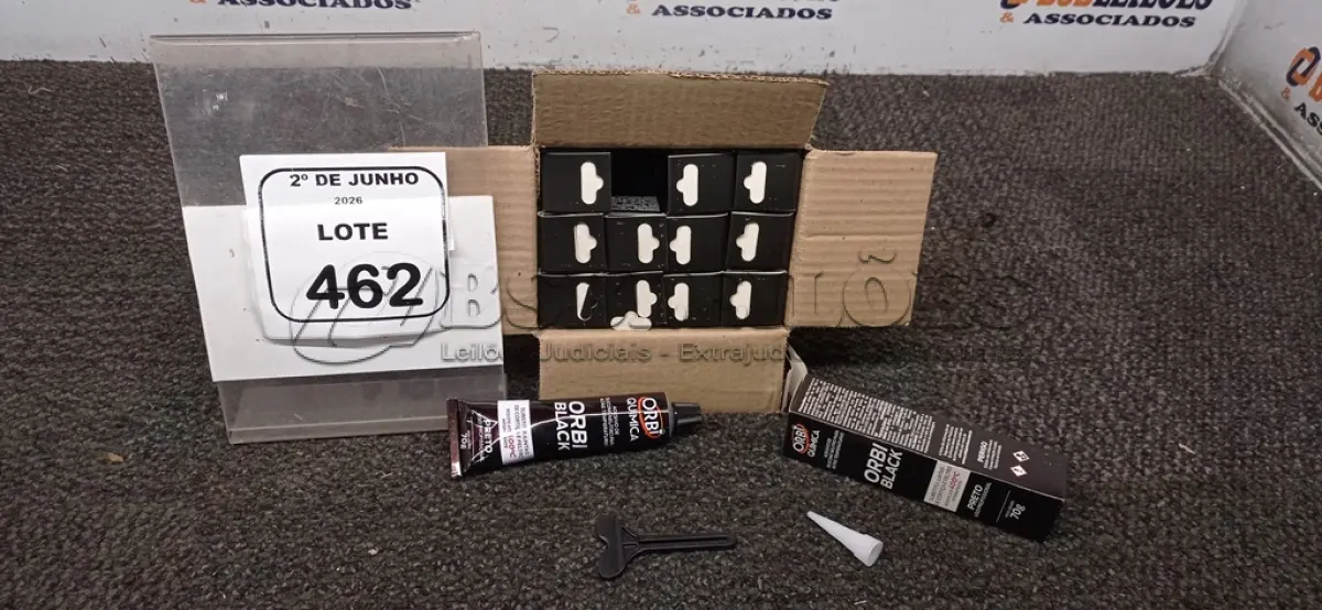 LOTE 462 - 12 BISNAGAS DE ADESIVO DE SILICONE NEUTRO DE 70G MARCA ORBI QUÍMICA. (NO ESTADO) ATENÇÃO! FAZER A VISITAÇÃO ANTES DE ARREMATAR, NÃO SABEMOS SE FUNCIONA, LEILÃO NÃO TEM GARANTIA E NEM DEVOLUÇÃO, SUJEITO A POSSÍVEIS AVARIAS VISÍVEIS/OCULTAS E/OU AUSÊNCIA DE COMPONENTES.