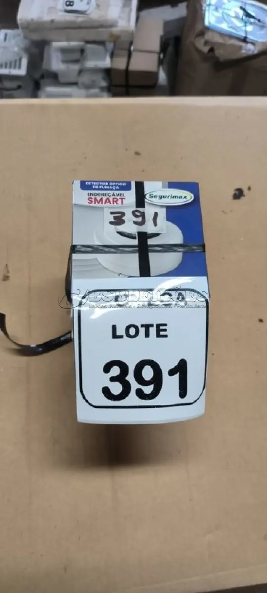 LOTE 391 - 04 DETECTORES ÓPTICOS DE FUMAÇA ENDEREÇAVEL - SEGURIMAX. (NO ESTADO EM QUE SE ENCONTRA. SUJEITO A AVARIAS OCULTAS/VISÍVEIS.)