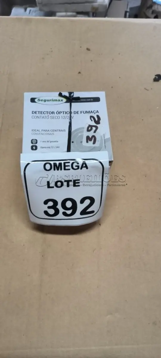 LOTE 392 - 02 DETECTORES ÓPTICOS DE FUMAÇA ENDEREÇAVEL. (NO ESTADO EM QUE SE ENCONTRA. SUJEITO A AVARIAS OCULTAS/VISÍVEIS.) 