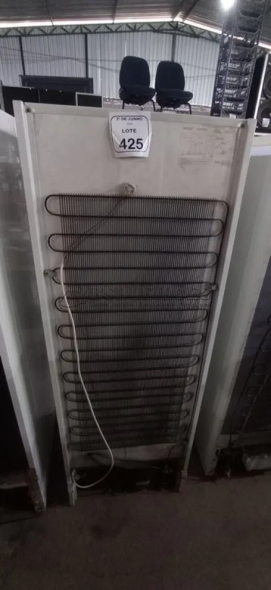 LOTE 425 - 01 FREEZER 230L 110V MARCA BOSCH. (NO ESTADO) ATENÇÃO! FAZER A VISITAÇÃO ANTES DE ARREMATAR, NÃO SABEMOS SE FUNCIONA, LEILÃO NÃO TEM GARANTIA E NEM DEVOLUÇÃO, SUJEITO A POSSÍVEIS AVARIAS VISÍVEIS/OCULTAS E/OU AUSÊNCIA DE COMPONENTES.