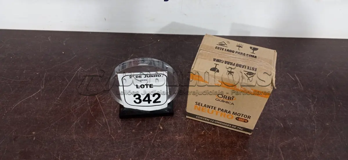 LOTE 342 - 12 BISNAGAS DE ADESIVO DE SILICONE NEUTRO DE 70G MARCA ORBI QUÍMICA. (NO ESTADO) ATENÇÃO! FAZER A VISITAÇÃO ANTES DE ARREMATAR, NÃO SABEMOS SE FUNCIONA, LEILÃO NÃO TEM GARANTIA E NEM DEVOLUÇÃO, SUJEITO A POSSÍVEIS AVARIAS VISÍVEIS/OCULTAS E/OU AUSÊNCIA DE COMPONENTES.