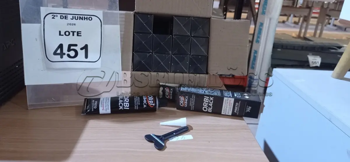 LOTE 451 - 12 BISNAGAS DE ADESIVO DE SILICONE NEUTRO DE 70G MARCA ORBI QUÍMICA. (NO ESTADO) ATENÇÃO! FAZER A VISITAÇÃO ANTES DE ARREMATAR, NÃO SABEMOS SE FUNCIONA, LEILÃO NÃO TEM GARANTIA E NEM DEVOLUÇÃO, SUJEITO A POSSÍVEIS AVARIAS VISÍVEIS/OCULTAS E/OU AUSÊNCIA DE COMPONENTES.