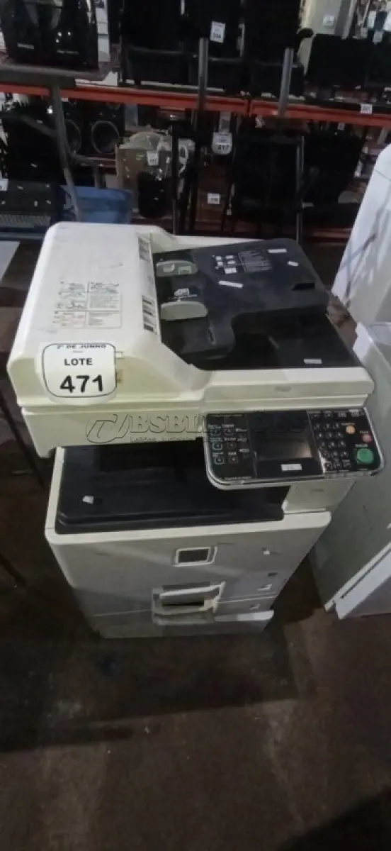 LOTE 471 - 01 COPIADORA MODELO FS-C8520MFP MARCA KYOCERA. (NO ESTADO) ATENÇÃO! FAZER A VISITAÇÃO ANTES DE ARREMATAR, NÃO SABEMOS SE FUNCIONA, LEILÃO NÃO TEM GARANTIA E NEM DEVOLUÇÃO, SUJEITO A POSSÍVEIS AVARIAS VISÍVEIS/OCULTAS E/OU AUSÊNCIA DE COMPONENTES.
