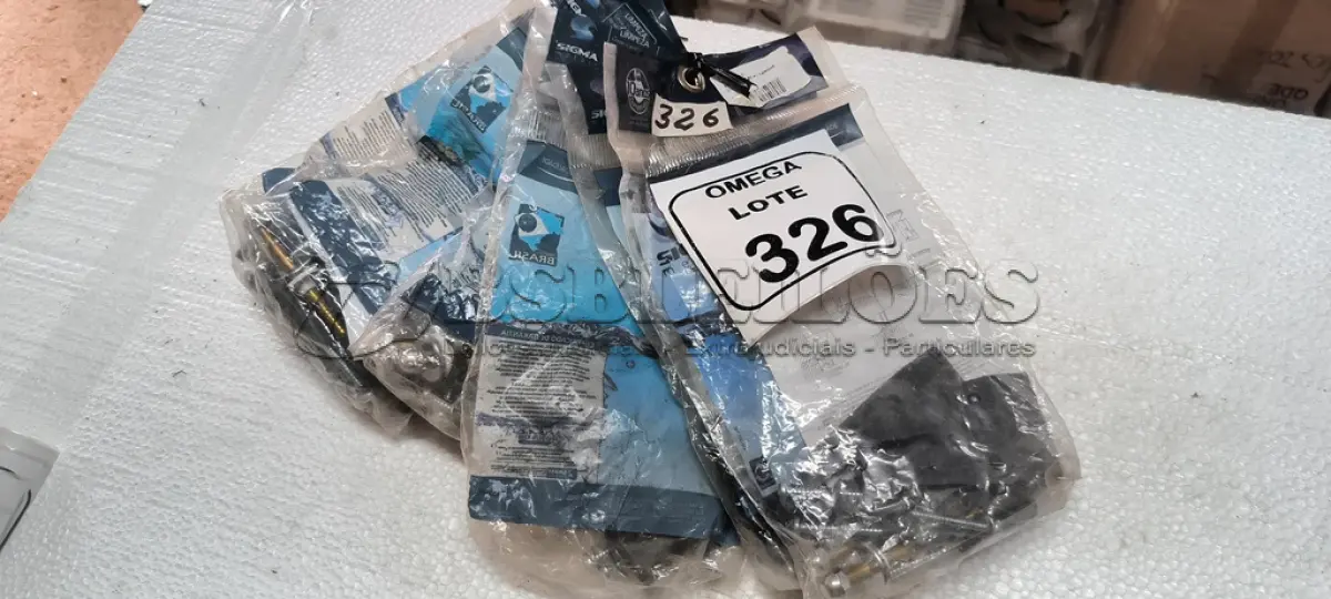 LOTE 326 - 06 KITS PARA FIXAÇÃO DE TANQUE - BUILDERS. (NO ESTADO EM QUE SE ENCONTRA. SUJEITO A AVARIAS OCULTAS/VISÍVEIS.)