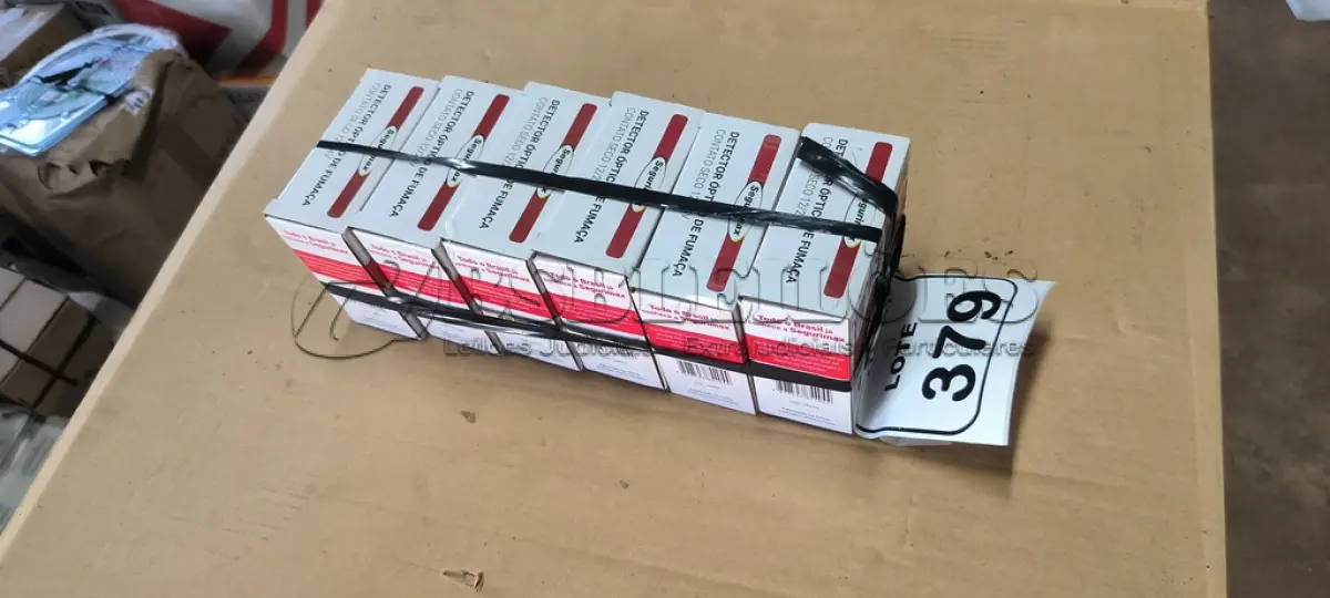 LOTE 379 - 06 DETECTORES ÓPTICOS DE FUMAÇA ENDEREÇAVEL - SEGURIMAX. (NO ESTADO EM QUE SE ENCONTRA. SUJEITO A AVARIAS OCULTAS/VISÍVEIS.)