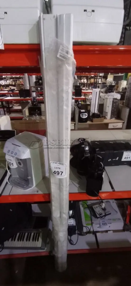 LOTE 497 - 01 PORTA SANFONADA PVC DE 0,86X2,10 NA COR BRANCA MARCA PLASTILIT. (NO ESTADO) ATENÇÃO! FAZER A VISITAÇÃO ANTES DE ARREMATAR, NÃO SABEMOS SE FUNCIONA, LEILÃO NÃO TEM GARANTIA E NEM DEVOLUÇÃO, SUJEITO A POSSÍVEIS AVARIAS VISÍVEIS/OCULTAS E/OU AUSÊNCIA DE COMPONENTES.