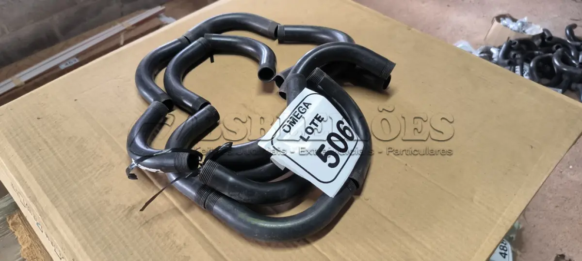 LOTE 506 - 15 CURVAS LONGAS 3/4" PARA ELETRODUTO EM PVC. (NO ESTADO EM QUE SE ENCONTRA. SUJEITO A AVARIAS OCULTAS/VISÍVEIS.)