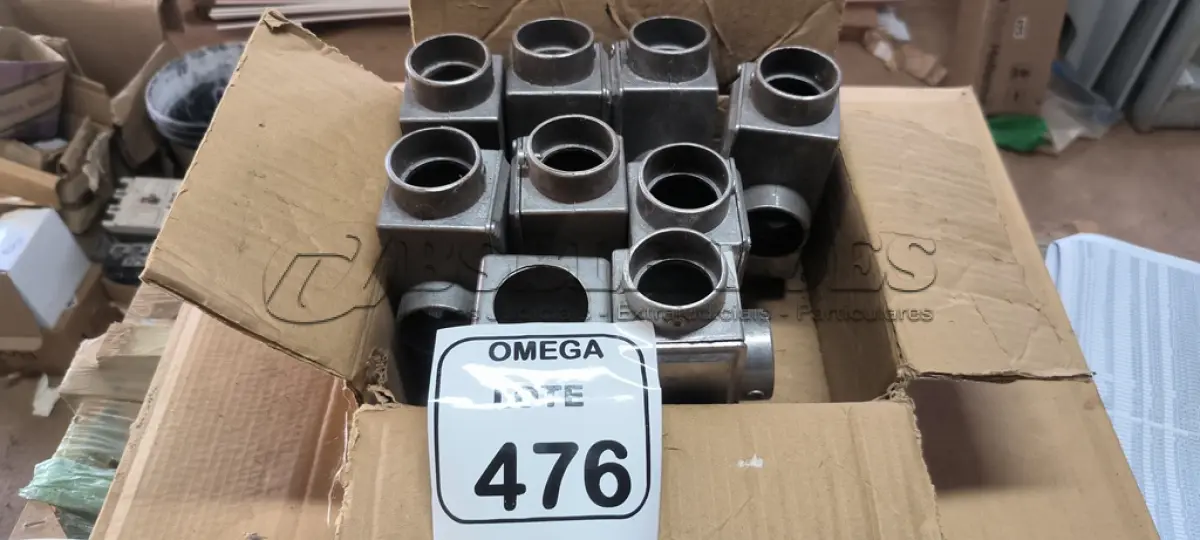 LOTE 476 - 08 PETROLETES TIPO E 1 1/4". (NO ESTADO EM QUE SE ENCONTRA. SUJEITO A AVARIAS OCULTAS/VISÍVEIS.)