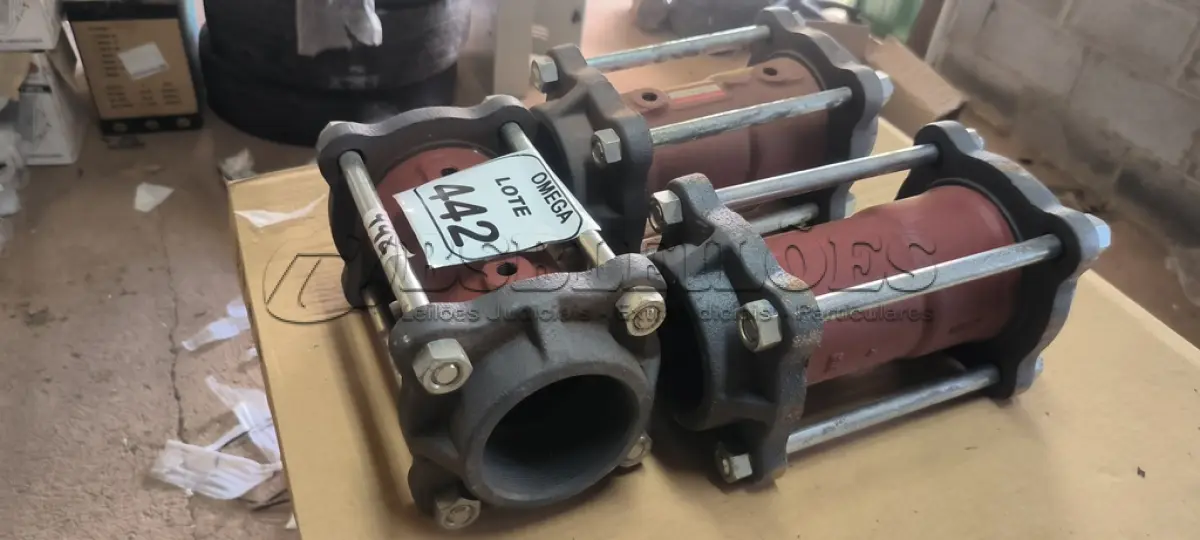 LOTE 442 - 04 LIMITADORES DE VAZÃO AUTOMÁTICO DE FLUXO - MARCA GRISWOLD. (NO ESTADO EM QUE SE ENCONTRA. SUJEITO A AVARIAS OCULTAS/VISÍVEIS.)