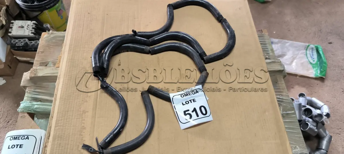 LOTE 510 - 12 CURVAS LONGAS 1/2" PARA ELETRODUTO EM PVC. (NO ESTADO EM QUE SE ENCONTRA. SUJEITO A AVARIAS OCULTAS/VISÍVEIS.)