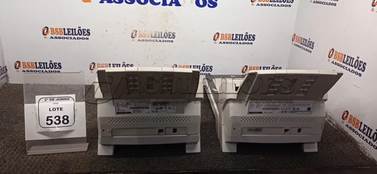 LOTE 538 - 02 SCANNERS MARCA FUJITSU. (NO ESTADO) ATENÇÃO! FAZER A VISITAÇÃO ANTES DE ARREMATAR, NÃO SABEMOS SE FUNCIONA, LEILÃO NÃO TEM GARANTIA E NEM DEVOLUÇÃO, SUJEITO A POSSÍVEIS AVARIAS VISÍVEIS/OCULTAS E/OU AUSÊNCIA DE COMPONENTES.