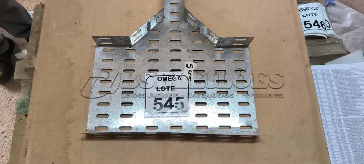 LOTE 545 - 01 TÊ DE REDUÇÃO 200X50 PARA ELETROCALHA. (NO ESTADO EM QUE SE ENCONTRA. SUJEITO A AVARIAS OCULTAS/VISÍVEIS.)