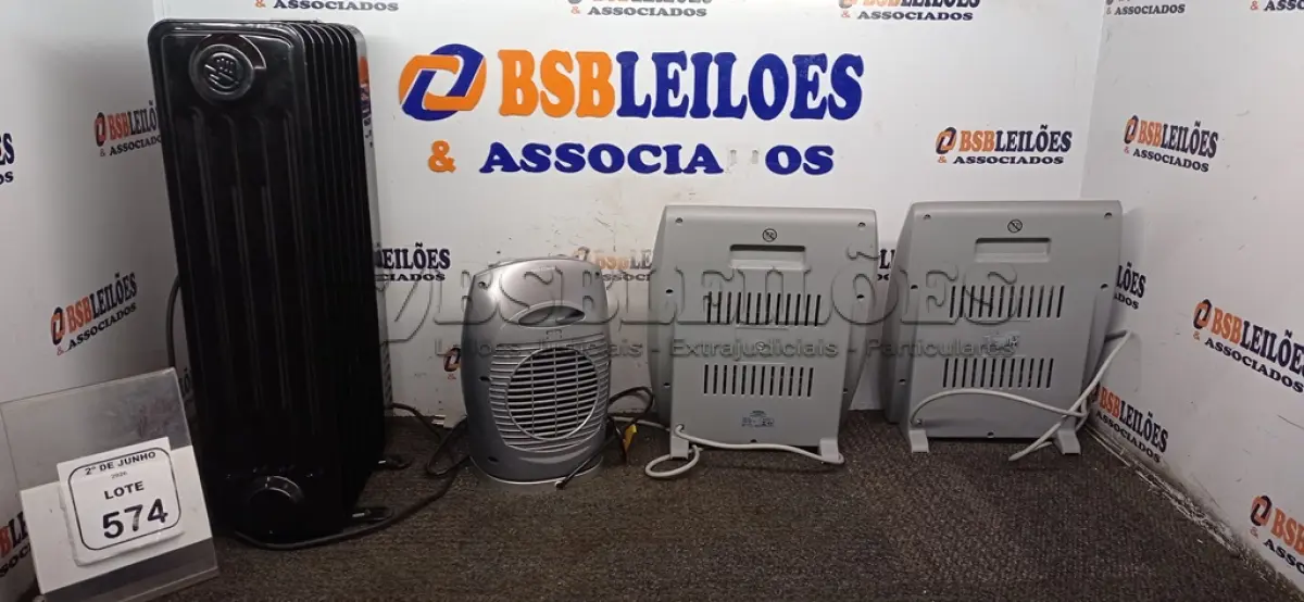 LOTE 574 - 04 AQUECEDORES DE MODELOS DIVERSOS MARCA MONDIAL. (NO ESTADO) ATENÇÃO! FAZER A VISITAÇÃO ANTES DE ARREMATAR, NÃO SABEMOS SE FUNCIONA, LEILÃO NÃO TEM GARANTIA E NEM DEVOLUÇÃO, SUJEITO A POSSÍVEIS AVARIAS VISÍVEIS/OCULTAS E/OU AUSÊNCIA DE COMPONENTES.