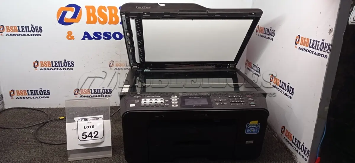 LOTE 542 - 01 IMPRESSO MFC-J6710DW MARCA BROTHER. (NO ESTADO) ATENÇÃO! FAZER A VISITAÇÃO ANTES DE ARREMATAR, NÃO SABEMOS SE FUNCIONA, LEILÃO NÃO TEM GARANTIA E NEM DEVOLUÇÃO, SUJEITO A POSSÍVEIS AVARIAS VISÍVEIS/OCULTAS E/OU AUSÊNCIA DE COMPONENTES.
