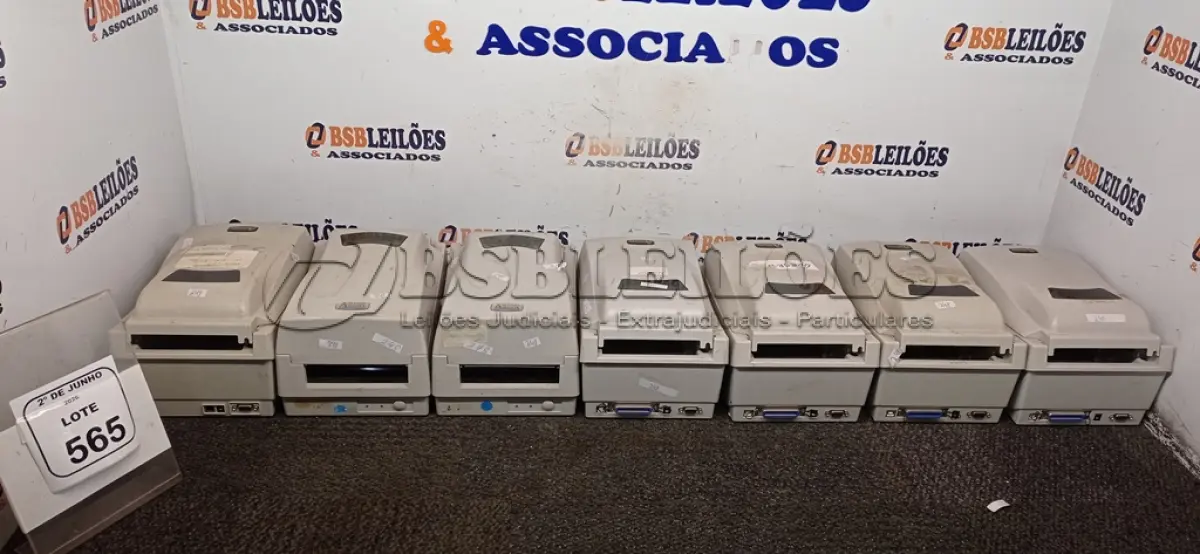 LOTE 565 - 08 IMPRESSORAS DE CUPOM DE MARCAS E MODELOS DIVERSOS PARA RETIRADA DEPEÇAS. (NO ESTADO) ATENÇÃO! FAZER A VISITAÇÃO ANTES DE ARREMATAR, NÃO SABEMOS SE FUNCIONA, LEILÃO NÃO TEM GARANTIA E NEM DEVOLUÇÃO, SUJEITO A POSSÍVEIS AVARIAS VISÍVEIS/OCULTAS E/OU AUSÊNCIA DE COMPONENTES.