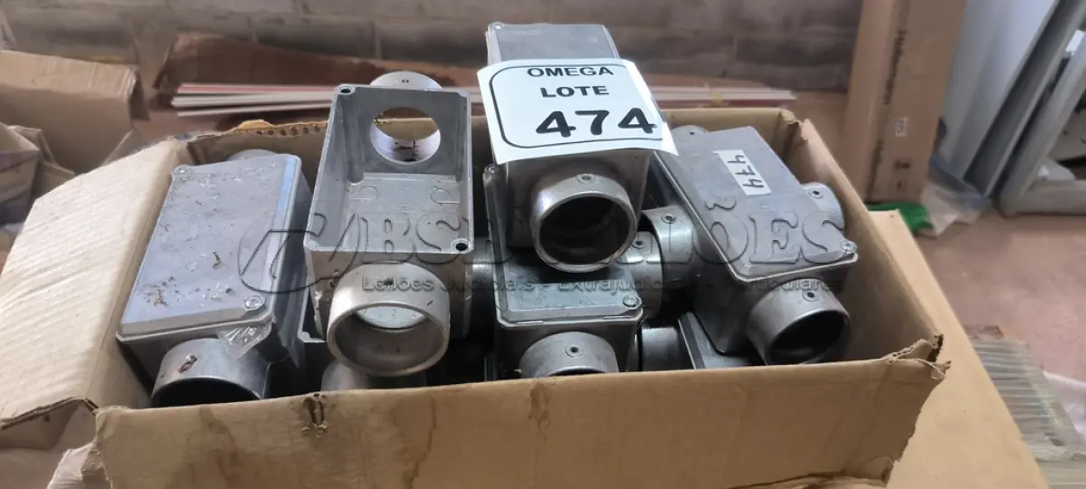 LOTE 474 - 06 PETROLETES TIPO CRUZETA 1 1/2". (NO ESTADO EM QUE SE ENCONTRA. SUJEITO A AVARIAS OCULTAS/VISÍVEIS.)