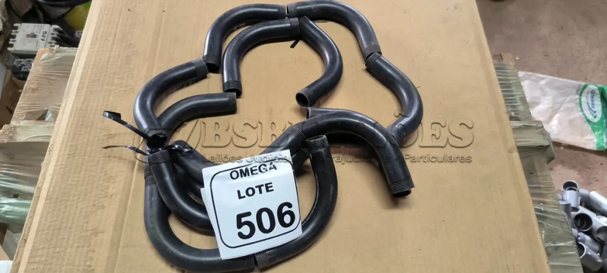 LOTE 506 - 15 CURVAS LONGAS 3/4" PARA ELETRODUTO EM PVC. (NO ESTADO EM QUE SE ENCONTRA. SUJEITO A AVARIAS OCULTAS/VISÍVEIS.)