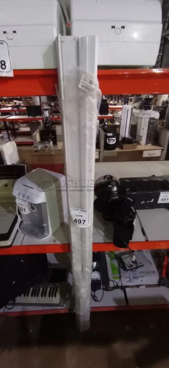 LOTE 497 - 01 PORTA SANFONADA PVC DE 0,86X2,10 NA COR BRANCA MARCA PLASTILIT. (NO ESTADO) ATENÇÃO! FAZER A VISITAÇÃO ANTES DE ARREMATAR, NÃO SABEMOS SE FUNCIONA, LEILÃO NÃO TEM GARANTIA E NEM DEVOLUÇÃO, SUJEITO A POSSÍVEIS AVARIAS VISÍVEIS/OCULTAS E/OU AUSÊNCIA DE COMPONENTES.