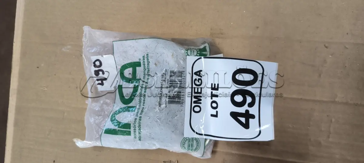 LOTE 490 - 60 ARRUELAS TRAMONTINA PARA POX 1 1/2". (NO ESTADO EM QUE SE ENCONTRA. SUJEITO A AVARIAS OCULTAS/VISÍVEIS.)