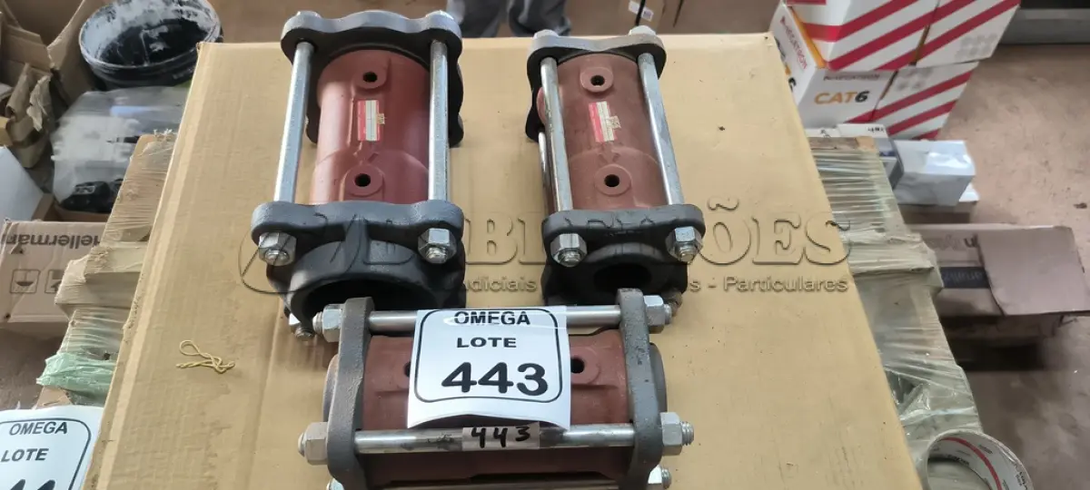 LOTE 443 - 02 LIMITADORES DE VAZÃO AUTOMÁTICO DE FLUXO - MARCA GRISWOLD. (NO ESTADO EM QUE SE ENCONTRA. SUJEITO A AVARIAS OCULTAS/VISÍVEIS.)
