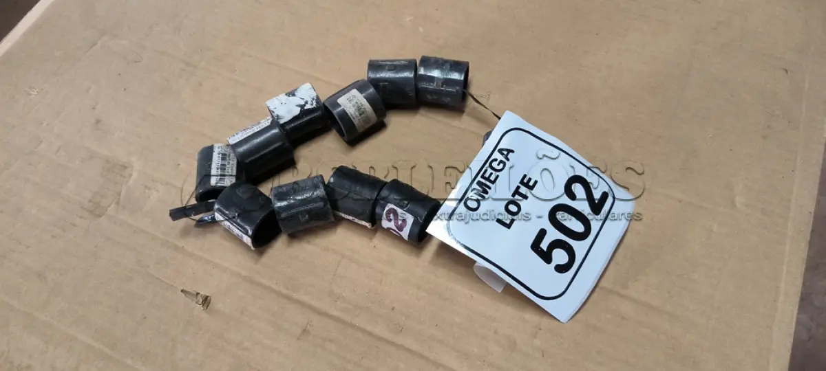 LOTE 502 - 12 CURVAS LONGAS 3/4" PARA ELETRODUTO EM PVC