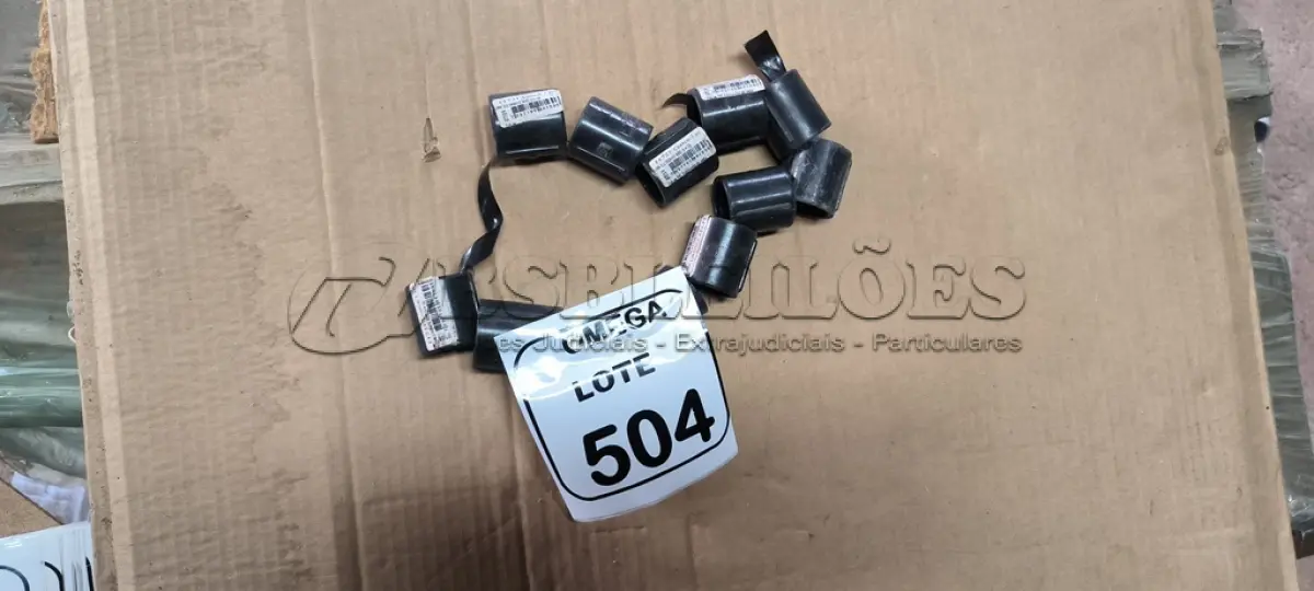 LOTE 504 - 12 CURVAS LONGAS 3/4" PARA ELETRODUTO EM PVC. (NO ESTADO EM QUE SE ENCONTRA. SUJEITO A AVARIAS OCULTAS/VISÍVEIS.)