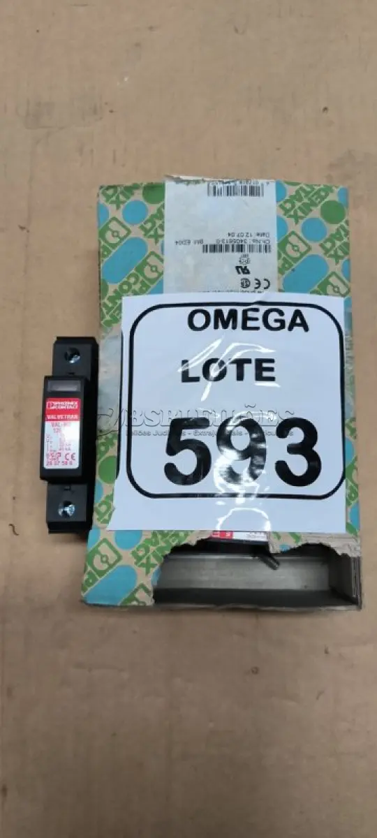 LOTE 593 - 05 DPS CLASSE 2 - MONOPOLAR 40KA IP20. (NO ESTADO EM QUE SE ENCONTRA. SUJEITO A AVARIAS OCULTAS/VISÍVEIS.)