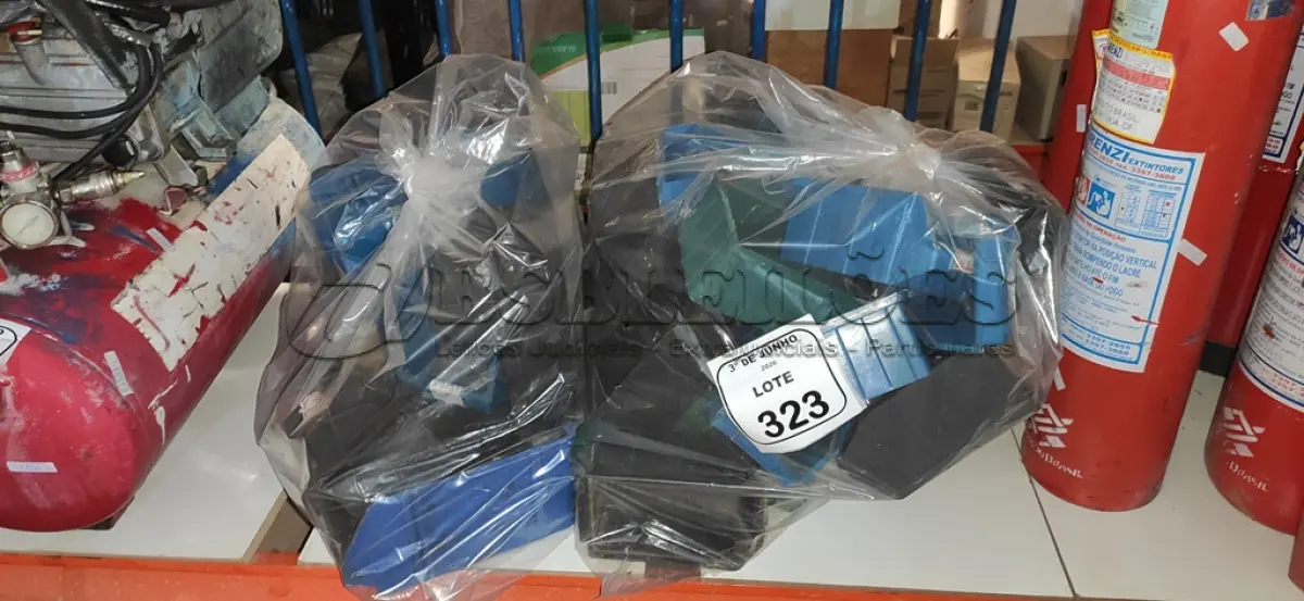 LOTE 323 - 01 LOTE COM GRANDE QUANTIDADE DE CAIXAS DE PLÁSTICO ORGANIZADORAS DE PARAFUSOS. (NO ESTADO) ATENÇÃO! FAZER A VISITAÇÃO ANTES DE ARREMATAR, NÃO SABEMOS SE FUNCIONA, LEILÃO NÃO TEM GARANTIA E NEM DEVOLUÇÃO, SUJEITO A POSSÍVEIS AVARIAS VISÍVEIS/OCULTAS E/OU AUSÊNCIA DE COMPONENTES.