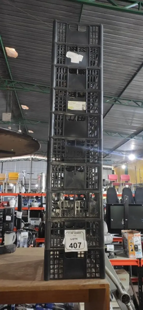 LOTE 407 - 10 CESTAS ORGANIZADORAS. (NO ESTADO) ATENÇÃO! FAZER A VISITAÇÃO ANTES DE ARREMATAR, NÃO SABEMOS SE FUNCIONA, LEILÃO NÃO TEM GARANTIA E NEM DEVOLUÇÃO, SUJEITO A POSSÍVEIS AVARIAS VISÍVEIS/OCULTAS E/OU AUSÊNCIA DE COMPONENTES.