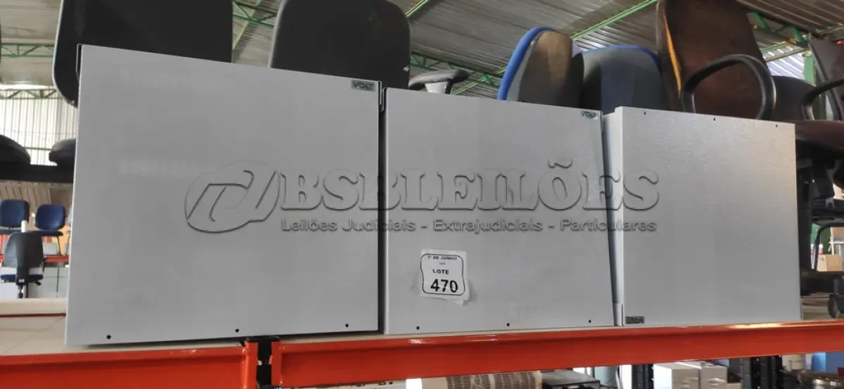 LOTE 470 - 03 WISP RACK OUTDOOR VOLT 10 U. (NO ESTADO) ATENÇÃO! FAZER A VISITAÇÃO ANTES DE ARREMATAR, NÃO SABEMOS SE FUNCIONA, LEILÃO NÃO TEM GARANTIA E NEM DEVOLUÇÃO, SUJEITO A POSSÍVEIS AVARIAS VISÍVEIS/OCULTAS E/OU AUSÊNCIA DE COMPONENTES.