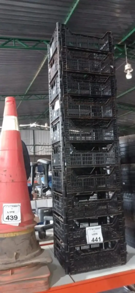 LOTE 441 - 10 CESTAS ORGANIZADORAS. (NO ESTADO) ATENÇÃO! FAZER A VISITAÇÃO ANTES DE ARREMATAR, NÃO SABEMOS SE FUNCIONA, LEILÃO NÃO TEM GARANTIA E NEM DEVOLUÇÃO, SUJEITO A POSSÍVEIS AVARIAS VISÍVEIS/OCULTAS E/OU AUSÊNCIA DE COMPONENTES.