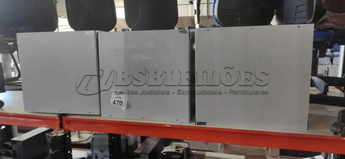 LOTE 470 - 03 WISP RACK OUTDOOR VOLT 10 U. (NO ESTADO) ATENÇÃO! FAZER A VISITAÇÃO ANTES DE ARREMATAR, NÃO SABEMOS SE FUNCIONA, LEILÃO NÃO TEM GARANTIA E NEM DEVOLUÇÃO, SUJEITO A POSSÍVEIS AVARIAS VISÍVEIS/OCULTAS E/OU AUSÊNCIA DE COMPONENTES.