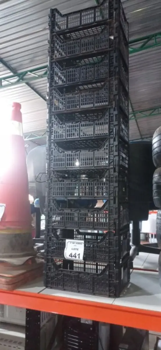 LOTE 441 - 10 CESTAS ORGANIZADORAS. (NO ESTADO) ATENÇÃO! FAZER A VISITAÇÃO ANTES DE ARREMATAR, NÃO SABEMOS SE FUNCIONA, LEILÃO NÃO TEM GARANTIA E NEM DEVOLUÇÃO, SUJEITO A POSSÍVEIS AVARIAS VISÍVEIS/OCULTAS E/OU AUSÊNCIA DE COMPONENTES.
