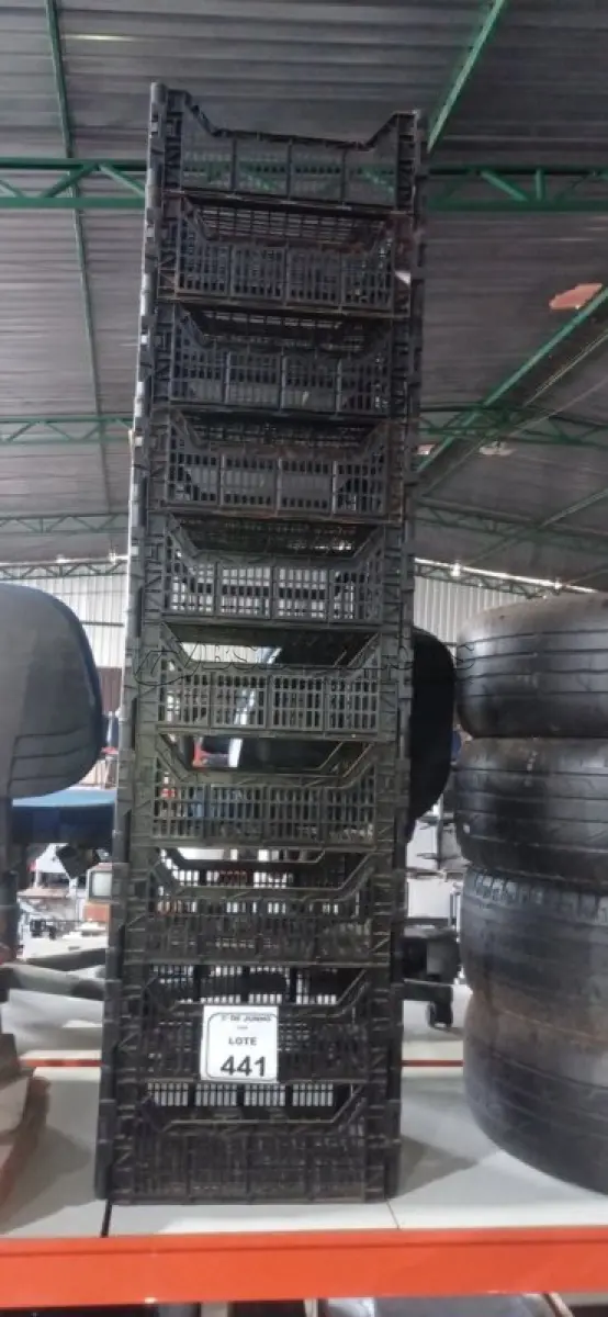 LOTE 441 - 10 CESTAS ORGANIZADORAS. (NO ESTADO) ATENÇÃO! FAZER A VISITAÇÃO ANTES DE ARREMATAR, NÃO SABEMOS SE FUNCIONA, LEILÃO NÃO TEM GARANTIA E NEM DEVOLUÇÃO, SUJEITO A POSSÍVEIS AVARIAS VISÍVEIS/OCULTAS E/OU AUSÊNCIA DE COMPONENTES.