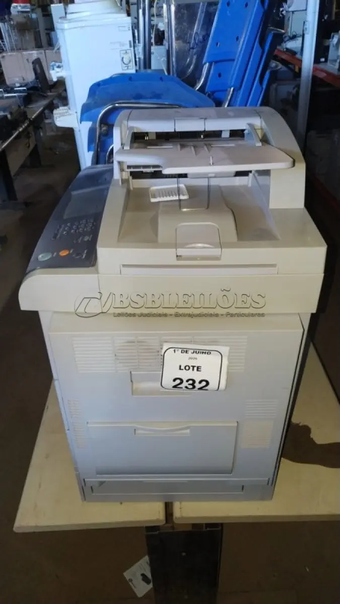 LOTE 232 - 01 IMPRESSORA MULTIFUNCIONAL MODELO 6555NX MARCA SAMSUNG. (NO ESTADO) ATENÇÃO! FAZER A VISITAÇÃO ANTES DE ARREMATAR, NÃO SABEMOS SE FUNCIONA, LEILÃO NÃO TEM GARANTIA E NEM DEVOLUÇÃO, SUJEITO A POSSÍVEIS AVARIAS VISÍVEIS/OCULTAS E/OU AUSÊNCIA DE COMPONENTES.