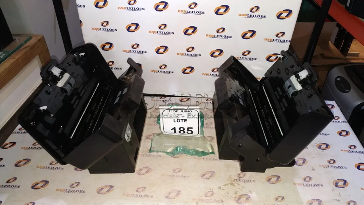 LOTE 185 - 02 SCANNERS MODELO I1190 KODAK. (NO ESTADO) ATENÇÃO! FAZER A VISITAÇÃO ANTES DE ARREMATAR, NÃO SABEMOS SE FUNCIONA, LEILÃO NÃO TEM GARANTIA E NEM DEVOLUÇÃO, SUJEITO A POSSÍVEIS AVARIAS VISÍVEIS/OCULTAS E/OU AUSÊNCIA DE COMPONENTES.