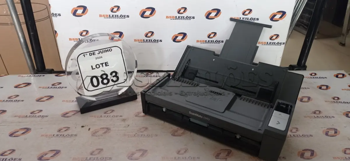 LOTE 083 - 01 SCANNER MODELO I940 MARCA KODAK SEM FONTE. (NO ESTADO) ATENÇÃO! FAZER A VISITAÇÃO ANTES DE ARREMATAR, NÃO SABEMOS SE FUNCIONA, LEILÃO NÃO TEM GARANTIA E NEM DEVOLUÇÃO, SUJEITO A POSSÍVEIS AVARIAS VISÍVEIS/OCULTAS E/OU AUSÊNCIA DE COMPONENTES.